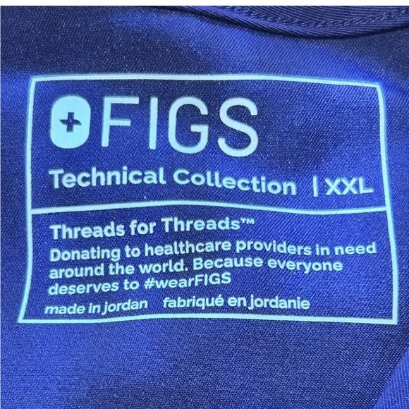 FIGS Scrub Set Zamora Jogger Catarina Top Size XXL - Picture 4 of 13